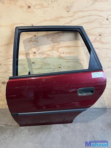 OPEL ASTRA F Rood Z549 Links achter deur hatchback 1991-1999 beschikbaar voor biedingen