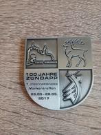 Zundapp 100 Jahre Sigmaringen Plakkette 25 gram N.o.s., Verzenden, Overige materialen