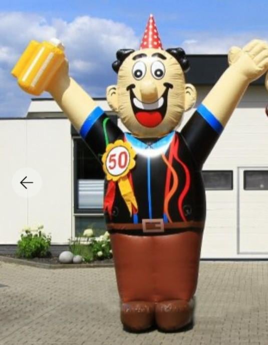 Te huur Abraham pop feestartikelen opblaasbare pop, Ophalen, Zo goed als nieuw, Abraham of Sarah