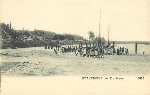 (388-149-003) Stavenisse De Haven, Verzamelen, Ansichtkaarten | Nederland, Zeeland, Verzenden