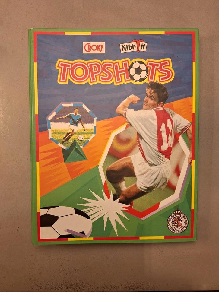 TOPSHOTS map Eredivisie + Nederlands Elftal, Verzamelen, Flippo's, Losse flippo's, Ophalen of Verzenden