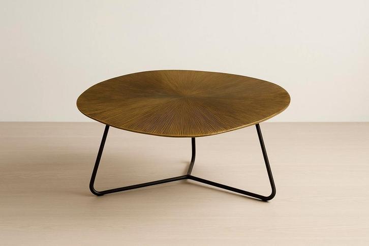 NIEUW salontafel Shine Trendy organisch UITVERKOOP van €299, Huis en Inrichting, Tafels | Salontafels, Nieuw, Minder dan 50 cm