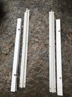 Set ladegeleiders - Wit metaal, Gebruikt, Minder dan 80 cm, Overige typen, Minder dan 200 cm