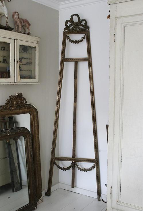 Antiek Franse Bois Dore grote Schilderij standaard, Antiek en Kunst, Antiek | Woonaccessoires, Ophalen