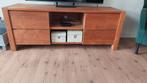 Teakhouten tv meubel, Ophalen, Gebruikt, 25 tot 50 cm, Minder dan 100 cm