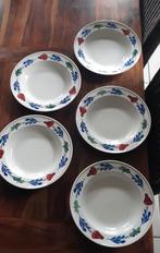 Boerenbont servies soepborden, Huis en Inrichting, Keuken | Servies, Ophalen of Verzenden, Aardewerk, Boerenbont, Schaal of Schalen