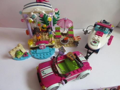 41316 Friends, Andrea's speedboat transporter, Kinderen en Baby's, Speelgoed | Duplo en Lego, Zo goed als nieuw, Lego, Complete set