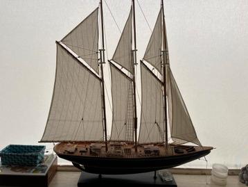 Zeilschip Model - Antiek Decoratie beschikbaar voor biedingen