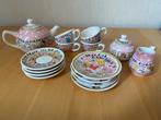 Blond Amsterdam kinderservies even bijkletsen, Huis en Inrichting, Keuken | Servies, Ophalen of Verzenden, Zo goed als nieuw, Aardewerk
