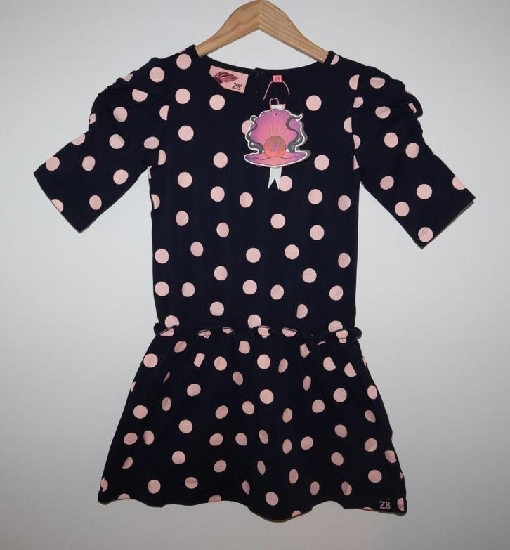 Z8 Dana stippen jurk maat 116-122 NIEUW met kaartje, Kinderen en Baby's, Kinderkleding | Maat 116, Nieuw, Meisje, Jurk of Rok