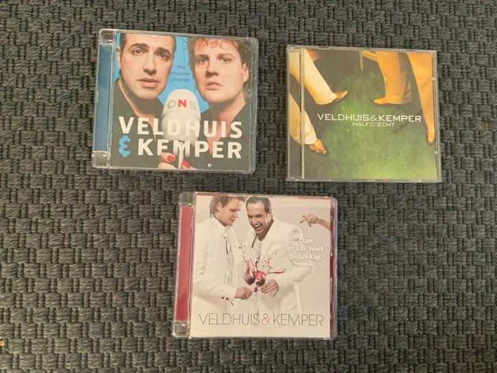 3 X Veldhuis & Kemper CD / CD's, Cd's en Dvd's, Cd's | Nederlandstalig, Zo goed als nieuw, Levenslied of Smartlap, Ophalen of Verzenden