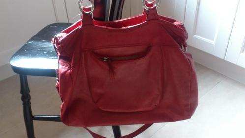Leren tas. Merk; Cowboysbag. ( opgeknapt; zie 1e3foto's, Sieraden, Tassen en Uiterlijk, Tassen | Schoudertassen, Gebruikt, Overige merken