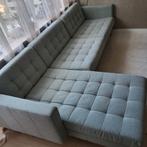 Landskrona 4-zitsbank met chaise longue/Gunnared lichtgroen, Huis en Inrichting, Banken | Sofa's en Chaises Longues, Ophalen, Zo goed als nieuw