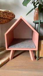 Roze Kattenhuis, Dieren en Toebehoren, Katten-accessoires, Ophalen, Zo goed als nieuw