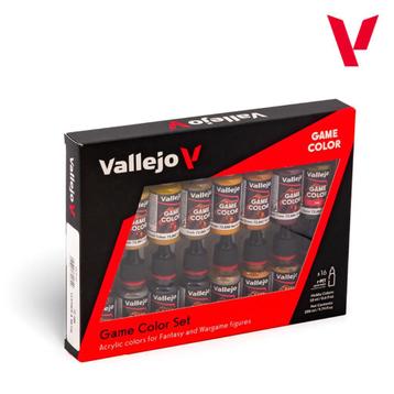 72189 Vallejo Game Color Leather & Metal Set (16 ) beschikbaar voor biedingen