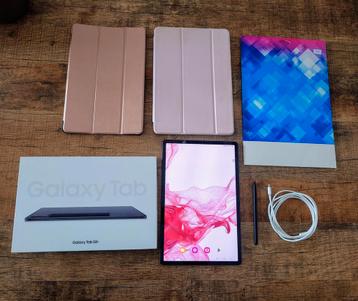 Samsung Galaxy Tab S8 + plus tablet 256GB met accessoires  beschikbaar voor biedingen