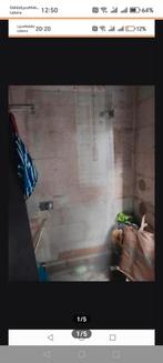 Melkglas veiligheidsglas deur. 80x200cm, Ophalen, Gebruikt, 80 tot 100 cm, Binnendeur