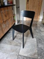 Lisabo stoel Ikea, Zo goed als nieuw, Eén, Hout, Zwart