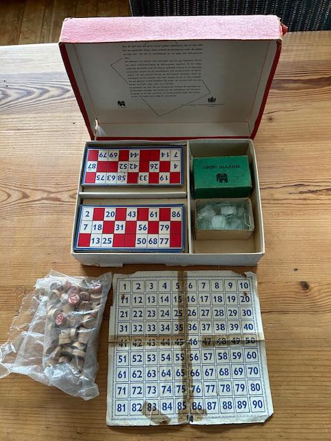 Oud Hollands Kienspel / Lotto, Antiek en Kunst, Antiek | Speelgoed, Ophalen