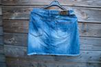 Spijkerrok blauw/ goud Desigual mt 28(EU36) Vaste prijs, Blauw, Ophalen of Verzenden, Zo goed als nieuw, Boven de knie