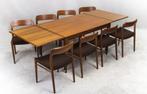 Diner table Eettafel Niels Otto Möller Buitenkans Koopje!!!, Huis en Inrichting, Tafels | Eettafels, Gebruikt, Vintage fifties scandinavisch