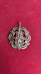 Zilver filigraine hanger Hamzeh hand Fatima, Sieraden, Tassen en Uiterlijk, Ophalen of Verzenden, Gebruikt, Zilver, Zilver