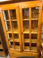 Grenen vitrine kast, Huis en Inrichting, Ophalen, ., Nieuw, .