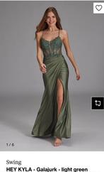 (Gala)Jurk matcha groen - Hey Kyla - maat 42 (L/XL), Galajurk, Maat 42/44 (L), Ophalen of Verzenden, Zo goed als nieuw