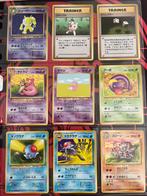 9 Japanse Fossil Oude pokemon kaarten inclusief holo, Hobby en Vrije tijd, Verzamelkaartspellen | Pokémon, Ophalen of Verzenden