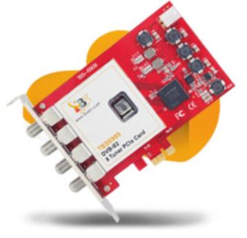 TBS6909 DVB-S2 8 Tuner PCIe Card beschikbaar voor biedingen