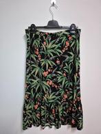 R87 - Mooie King Louie bloemen rok midi model maat XL (1), Blauw, Maat 46/48 (XL) of groter, Ophalen of Verzenden, Zo goed als nieuw