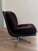 Cassina draaifauteuil retro design – origineel jaren ’70, Huis en Inrichting, Ophalen, Metaal, Gebruikt, 75 tot 100 cm