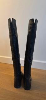 Roberto Festa Hoge Laarzen - Maat 38, Ophalen of Verzenden, Zo goed als nieuw, Zwart, Hoge laarzen