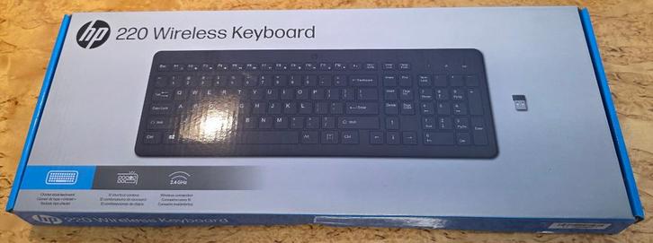 HP 220 Wireless keyboard, Computers en Software, Toetsenborden, Zo goed als nieuw, Qwerty, Draadloos, Ergonomisch, Ophalen of Verzenden