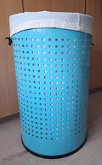 Grote metalen Wasmand, blauw., Ophalen, Overige typen