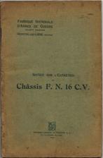 FN 16 C.V. notice FN Herstal, Ophalen of Verzenden