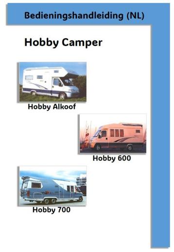 Handleiding Hobby Camper (NL)