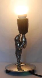 Art Deco-stijl tafellampje, fraai gestileerde beer, 1950's, Ophalen of Verzenden