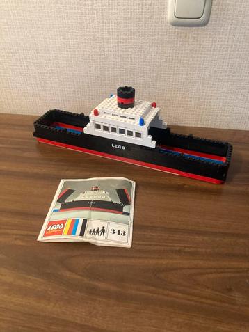 Lego 343 trein veerboot, 100% complete met boekje beschikbaar voor biedingen