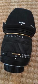 Nikon Sigma DC 18-50mm 1:2.8 EX MACRO HSM, Ophalen of Verzenden, Zo goed als nieuw, Macrolens, Zoom