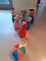 Sesamstraat bowling set, Kinderen en Baby's, Speelgoed | Knuffels en Pluche, Ophalen of Verzenden, Overige typen