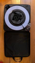 Interfit LED ringlight 18”, Ophalen of Verzenden, Zo goed als nieuw, Lamp of Flitsset