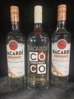 Bacardi Coconut Rum Flessen - 3 stuks, Verzamelen, Ophalen of Verzenden, Gebruikt, Overige typen