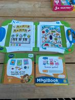 Vtech MagiBook + 2 educatieve boekjes, Ophalen, Zo goed als nieuw, Taal en Lezen, Met geluid