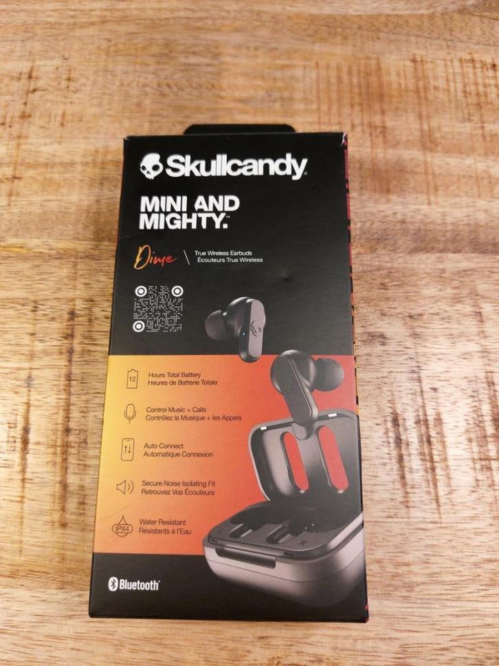 Skullcandy Dime Earbuds compleet als nieuw in doos, Telecommunicatie, Mobiele telefoons | Oordopjes, Zo goed als nieuw, In oorschelp (earbud)