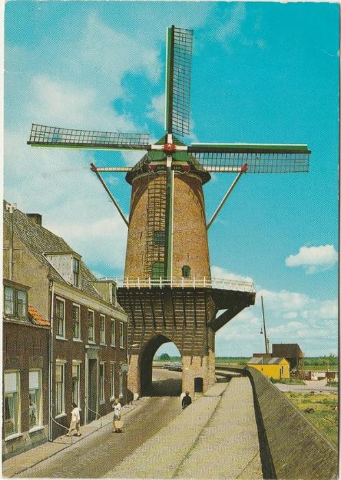 WIJK BIJ DUURSTEDE  Molen Rijn en Lek, Verzamelen, Ansichtkaarten | Nederland, Ongelopen, Utrecht, 1960 tot 1980, Verzenden