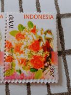 Indonesië postzegels 2001 - Bloemstuk (10 stuks), Ophalen of Verzenden, Na 1940, Postfris