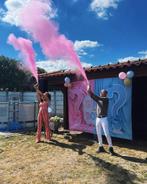 Gender reveal blusser Medium, Hobby en Vrije tijd, Ophalen of Verzenden, Nieuw, Feestartikel, Geboorte of Huwelijk