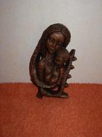 Religie Beeldje  hangend  Moeder en kind, Ophalen of Verzenden, Gebruikt, Beeld(je), Christendom | Katholiek