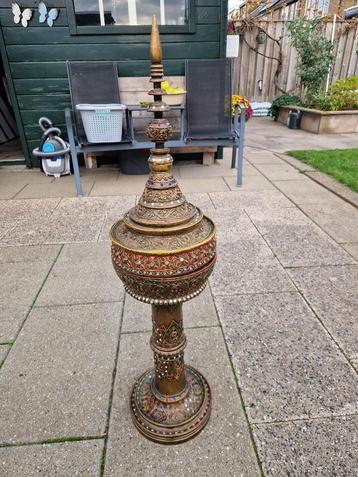 Boeddhistische tempel vloeistof bekken schaal+meer brocante. beschikbaar voor biedingen